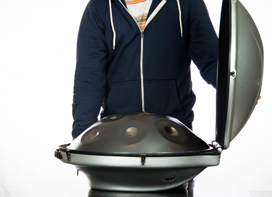 Handpan in a Fiberglass Hardcase