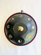 Handpan Red Macrame