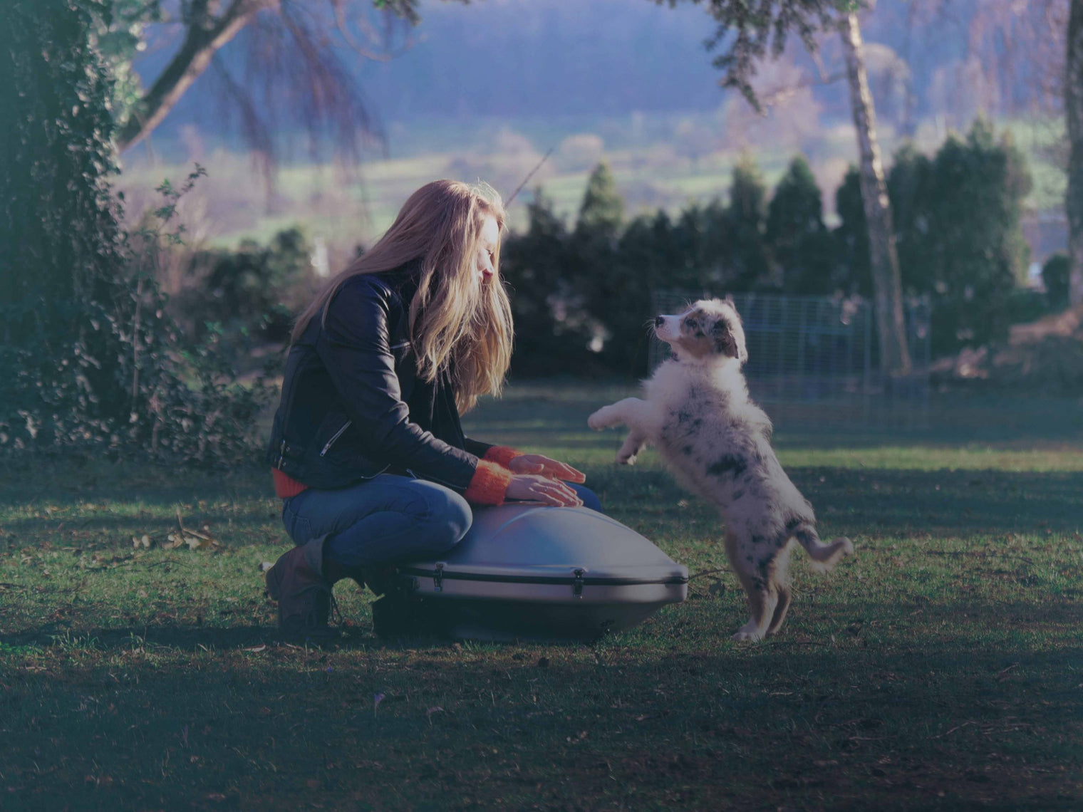 Kate Stone with Bella